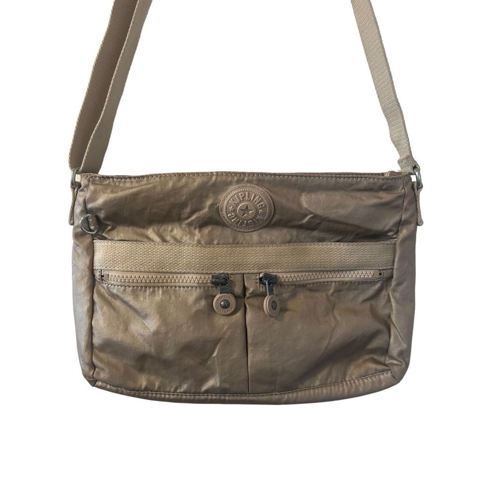 kipling crossbody bag with exterior compartment adjustable strap